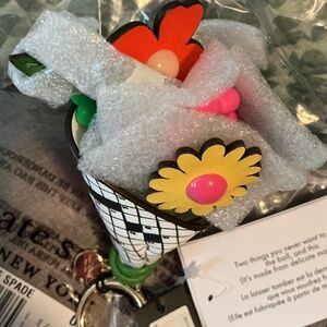 NWT Kate Spade FreshPicks Flower bouquet bag charm